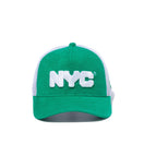 【ゴルフ】 9FORTY A-Frame トラッカー NYC チャンキーロゴ グリーン - 13073303-OSFM | NEW ERA ニューエラ公式オンラインストア