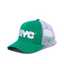 【ゴルフ】 9FORTY A-Frame トラッカー NYC チャンキーロゴ グリーン - 13073303-OSFM | NEW ERA ニューエラ公式オンラインストア