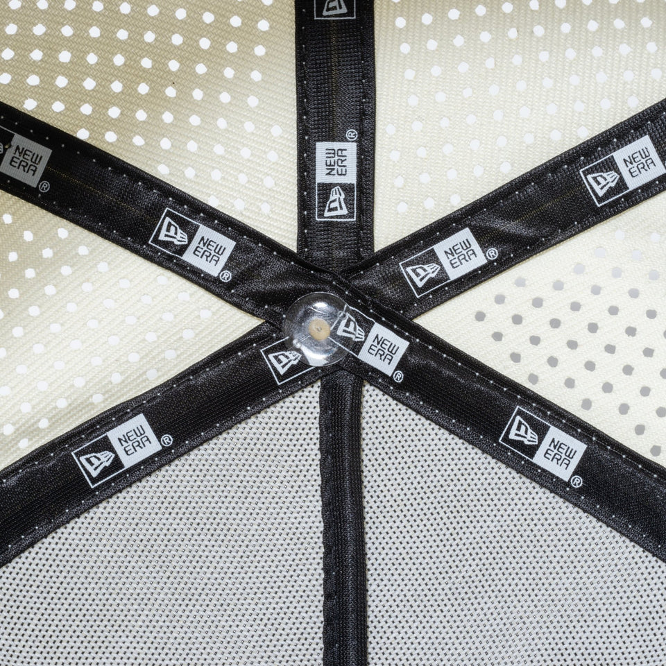 【ゴルフ】 9FORTY A-Frame On Par Laser Perforated サークルロゴ クロームホワイト × マルチカラー - 13517965-OSFM | NEW ERA ニューエラ公式オンラインストア