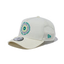 【ゴルフ】 9FORTY A-Frame On Par Laser Perforated サークルロゴ クロームホワイト × マルチカラー - 13517965-OSFM | NEW ERA ニューエラ公式オンラインストア