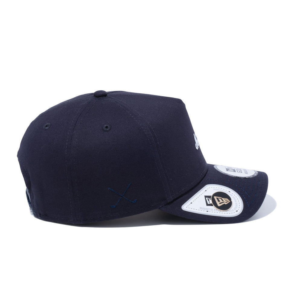 【ゴルフ】9FORTY A-Frame On Par Stretch Cotton Washable ストレッチコットン ウォッシャブル オールドロゴ ネイビー - 13327893-OSFM | NEW ERA ニューエラ公式オンラインストア