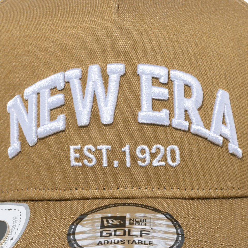 【ゴルフ】 9FORTY A-Frame On Par Sustainable Fabric ベージュ - 13762950-OSFM | NEW ERA ニューエラ公式オンラインストア