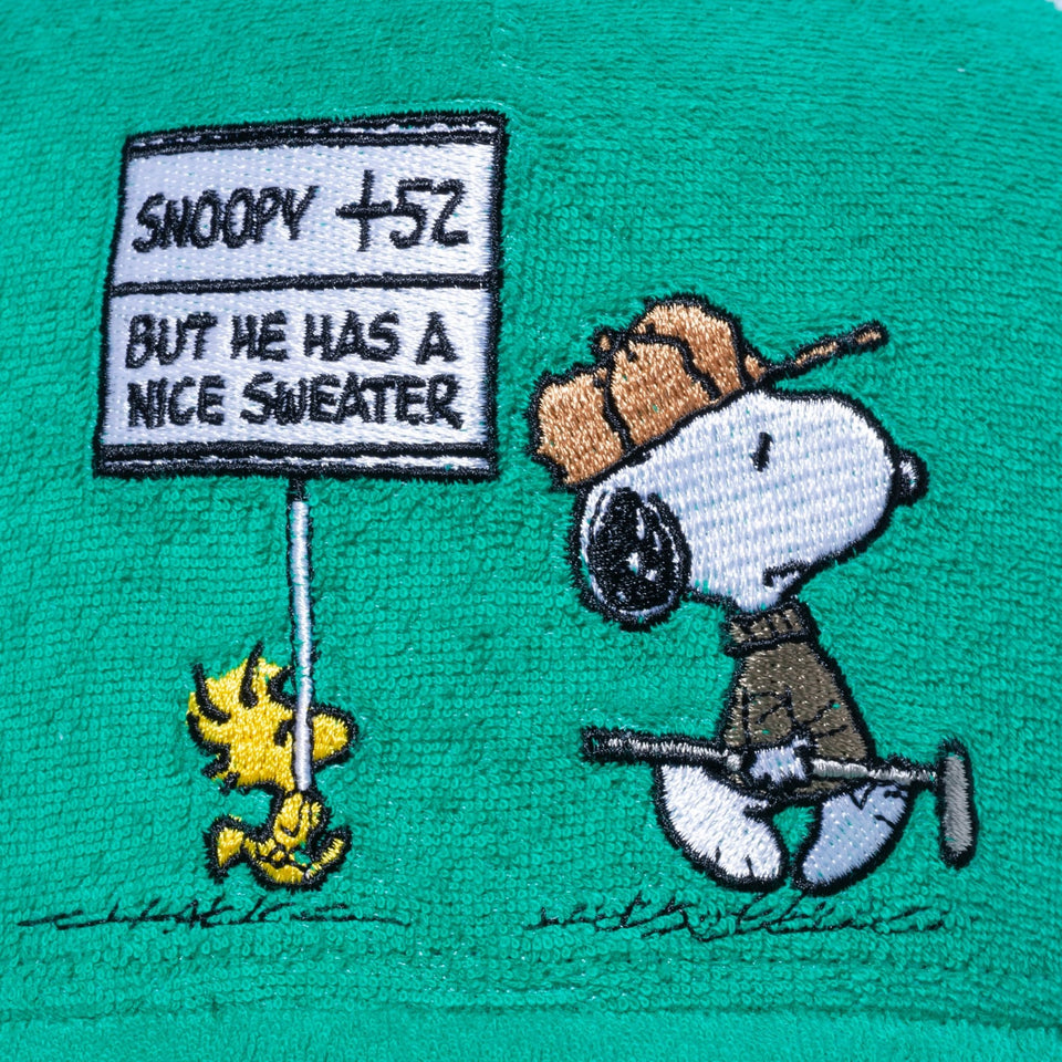 9FORTY A-Frame トラッカー PEANUTS ピーナッツ スヌーピー ウッドストック ゴルフ グリーン - 12654429-OSFM | NEW ERA ニューエラ公式オンラインストア