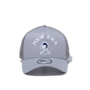 9FORTY A-Frame トラッカー Peanuts スヌーピー キャップ グレー - 13073330-OSFM | NEW ERA ニューエラ公式オンラインストア
