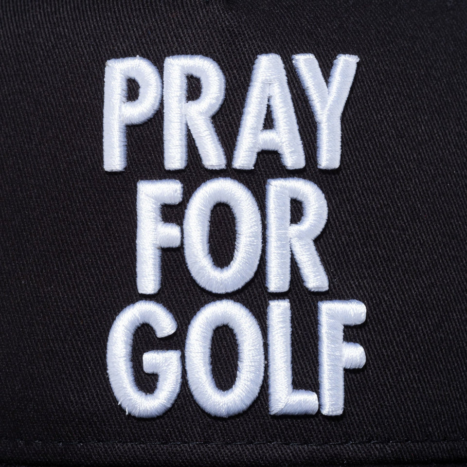 【ゴルフ】 9FORTY A-Frame トラッカー PRAY FOR GOLF プレイハンド ブラック - 13059049-OSFM | NEW ERA ニューエラ公式オンラインストア