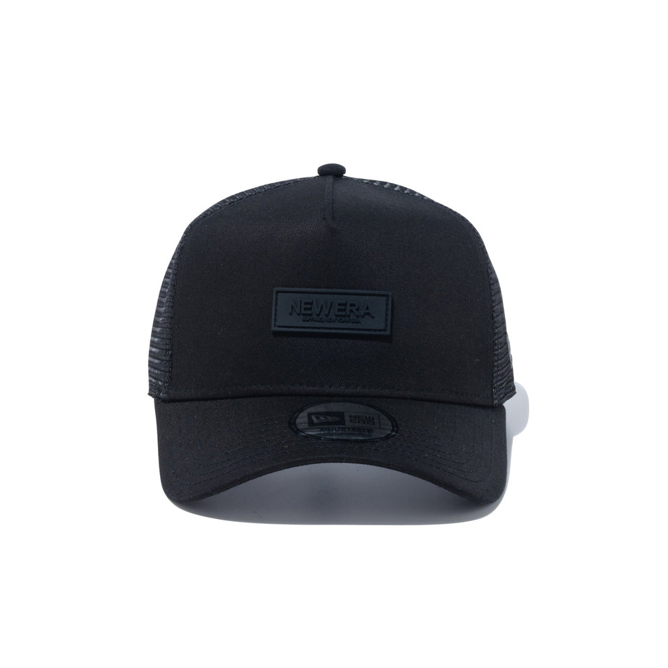 9FORTY A-Frame トラッカー Rubber Patch ラバーパッチ ブラック