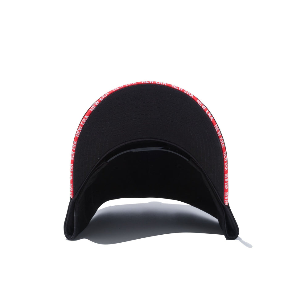 9FORTY A-Frame Sandwich Visor NEW ERA レッドサンドイッチバイザー ブラック - 12572878-OSFM | NEW ERA ニューエラ公式オンラインストア