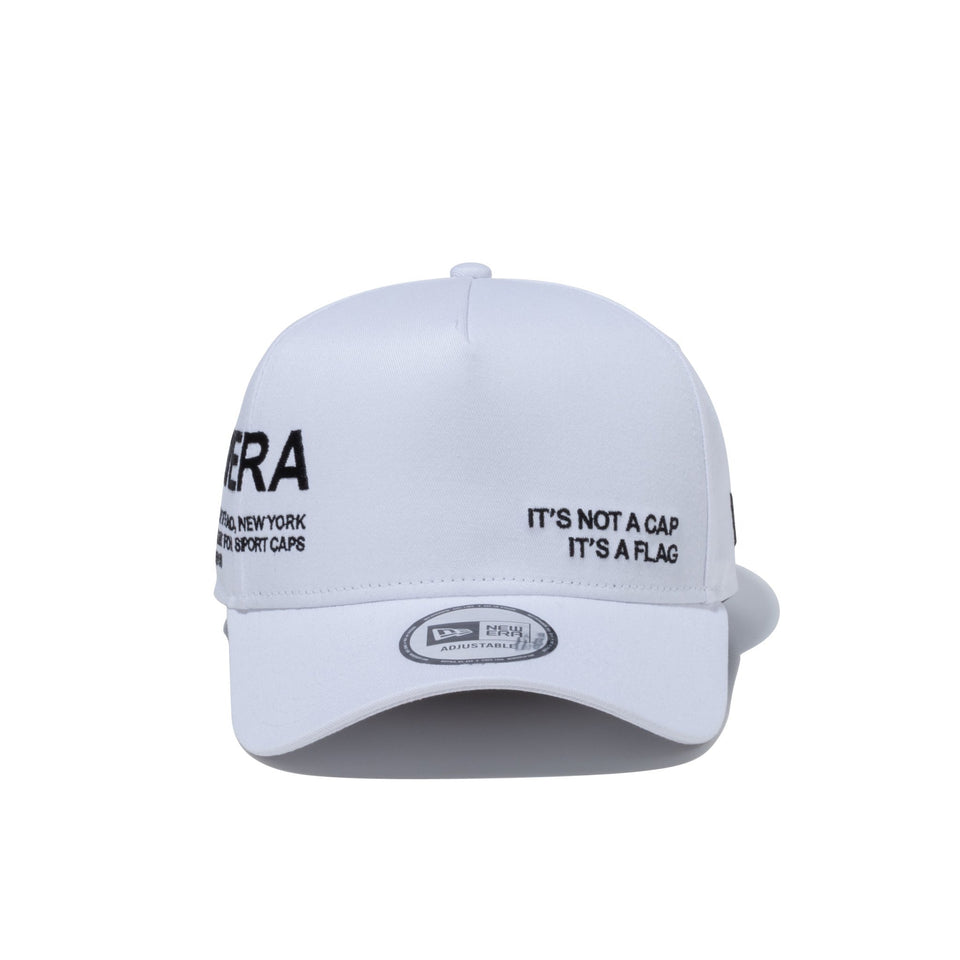 9FORTY A-Frame Side typography ホワイト - 13515955-OSFM | NEW ERA ニューエラ公式オンラインストア