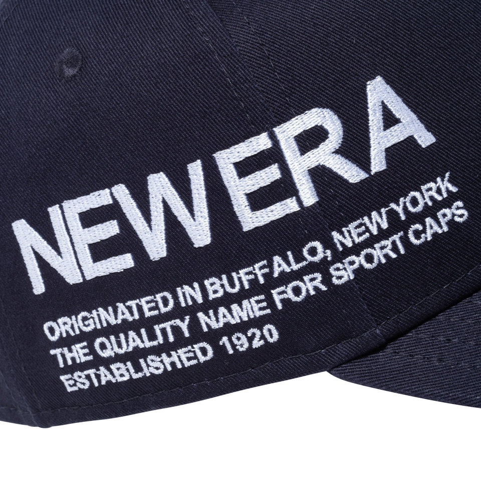 9FORTY A-Frame Side typography ネイビー - 13515956-OSFM | NEW ERA ニューエラ公式オンラインストア