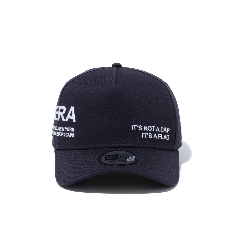 9FORTY A-Frame Side typography ネイビー - 13515956-OSFM | NEW ERA ニューエラ公式オンラインストア