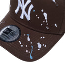 9FORTY A-Frame Splash Embroidery スプラッシュエンブロイダリー ニューヨーク・ヤンキース ウォールナット - 13328242-OSFM | NEW ERA ニューエラ公式オンラインストア
