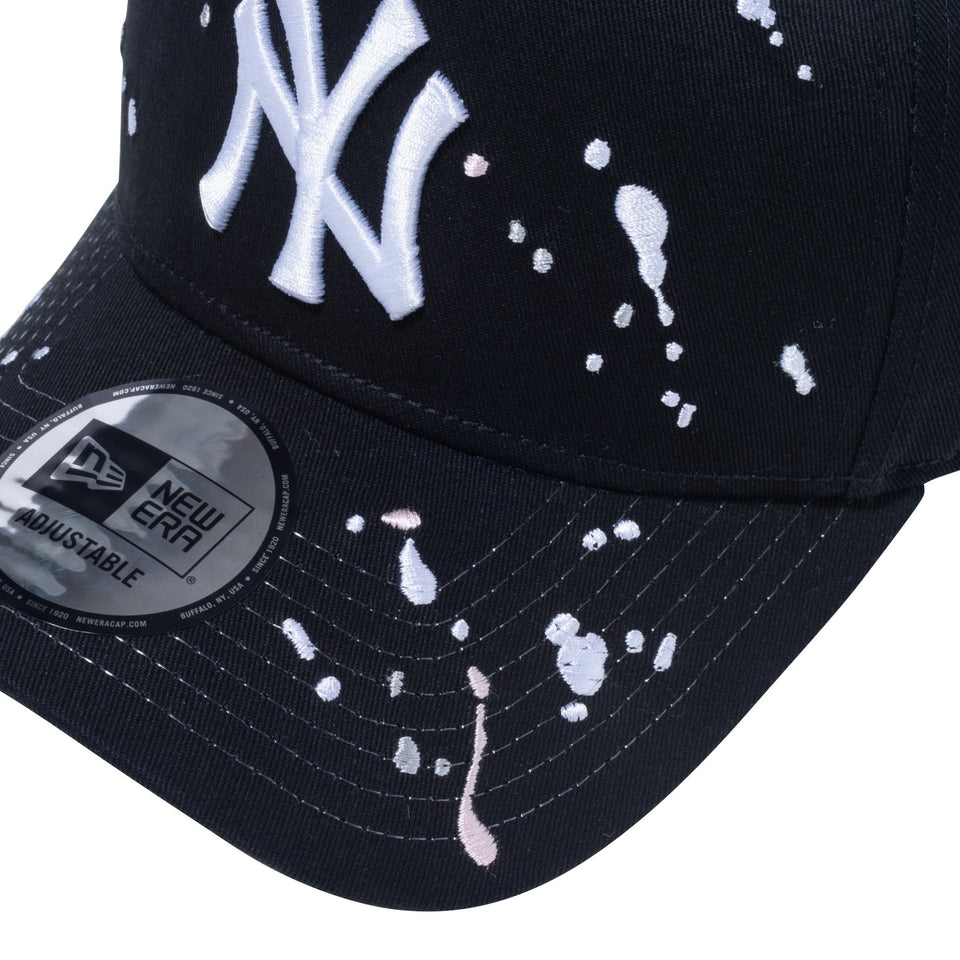 9FORTY A-Frame Splash Embroidery スプラッシュエンブロイダリー ニューヨーク・ヤンキース ブラック - 13328245-OSFM | NEW ERA ニューエラ公式オンラインストア