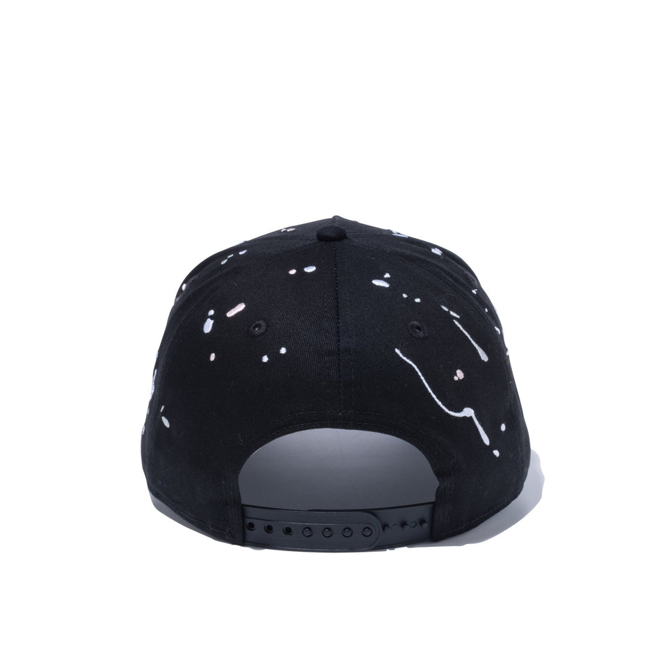 9FORTY A-Frame Splash Embroidery スプラッシュエンブロイダリー ニューヨーク・ヤンキース ブラック - 13328245-OSFM | NEW ERA ニューエラ公式オンラインストア