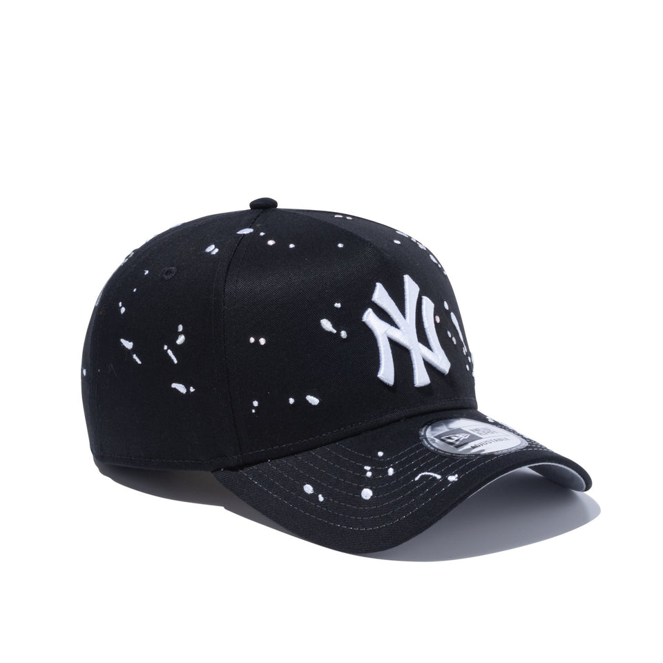9FORTY A-Frame Splash Embroidery スプラッシュエンブロイダリー ニューヨーク・ヤンキース ブラック - 13328245-OSFM | NEW ERA ニューエラ公式オンラインストア