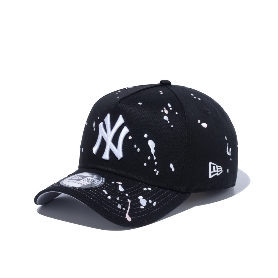 9FORTY A-Frame Splash Embroidery スプラッシュエンブロイダリー ニューヨーク・ヤンキース ブラック - 13328245-OSFM | NEW ERA ニューエラ公式オンラインストア