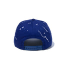 9FORTY A-Frame Splash Embroidery スプラッシュエンブロイダリー ロサンゼルス・ドジャース ダークロイヤル × スノーホワイト - 13515968-OSFM | NEW ERA ニューエラ公式オンラインストア