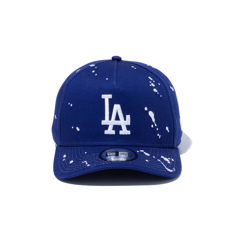 9FORTY A-Frame Splash Embroidery スプラッシュエンブロイダリー ロサンゼルス・ドジャース ダークロイヤル × スノーホワイト - 13515968-OSFM | NEW ERA ニューエラ公式オンラインストア