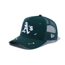 9FORTY A-Frame トラッカー Splash Embroidery オークランド・アスレチックス ダークグリーン - 13750632-OSFM | NEW ERA ニューエラ公式オンラインストア