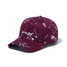 【ゴルフ】 9FORTY A-Frame Splash Paint マルーン - 13762974-OSFM | NEW ERA ニューエラ公式オンラインストア