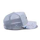 【ゴルフ】 9FORTY A-Frame トラッカー Splash Paint スプラッシュペイント スクリプトロゴ ホワイト - 14109228-OSFM | NEW ERA ニューエラ公式オンラインストア