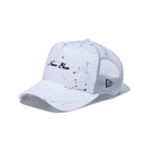 【ゴルフ】 9FORTY A-Frame トラッカー Splash Paint スプラッシュペイント スクリプトロゴ ホワイト - 14109228-OSFM | NEW ERA ニューエラ公式オンラインストア
