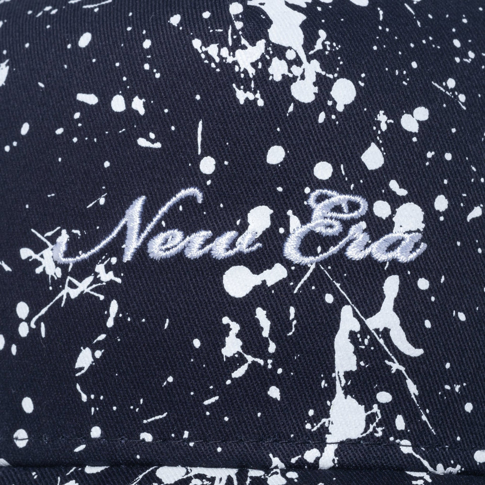 【ゴルフ】 9FORTY A-Frame トラッカー Splash Paint スプラッシュペイント スクリプトロゴ ネイビー - 14109229-OSFM | NEW ERA ニューエラ公式オンラインストア