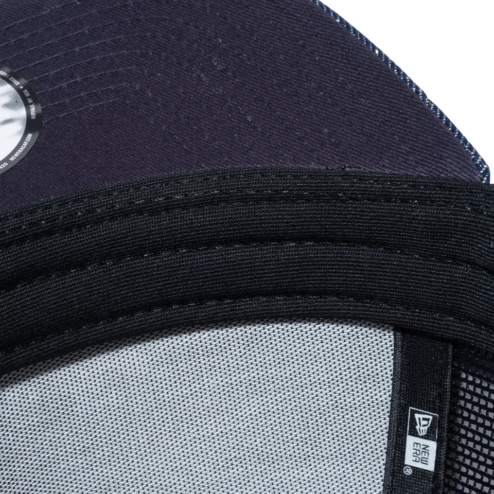 【ゴルフ】 9FORTY A-Frame トラッカー Splash Print スプラッシュペイント インディゴデニム × スノーホワイト - 13517925-OSFM | NEW ERA ニューエラ公式オンラインストア