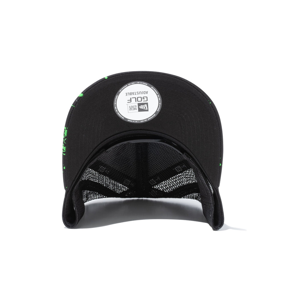 【ゴルフ】 9FORTY A-Frame トラッカー Splash Print スプラッシュペイント ブラック × スノーホワイト - 13517926-OSFM | NEW ERA ニューエラ公式オンラインストア