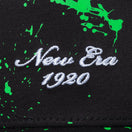 【ゴルフ】 9FORTY A-Frame トラッカー Splash Print スプラッシュペイント ブラック × スノーホワイト - 13517926-OSFM | NEW ERA ニューエラ公式オンラインストア