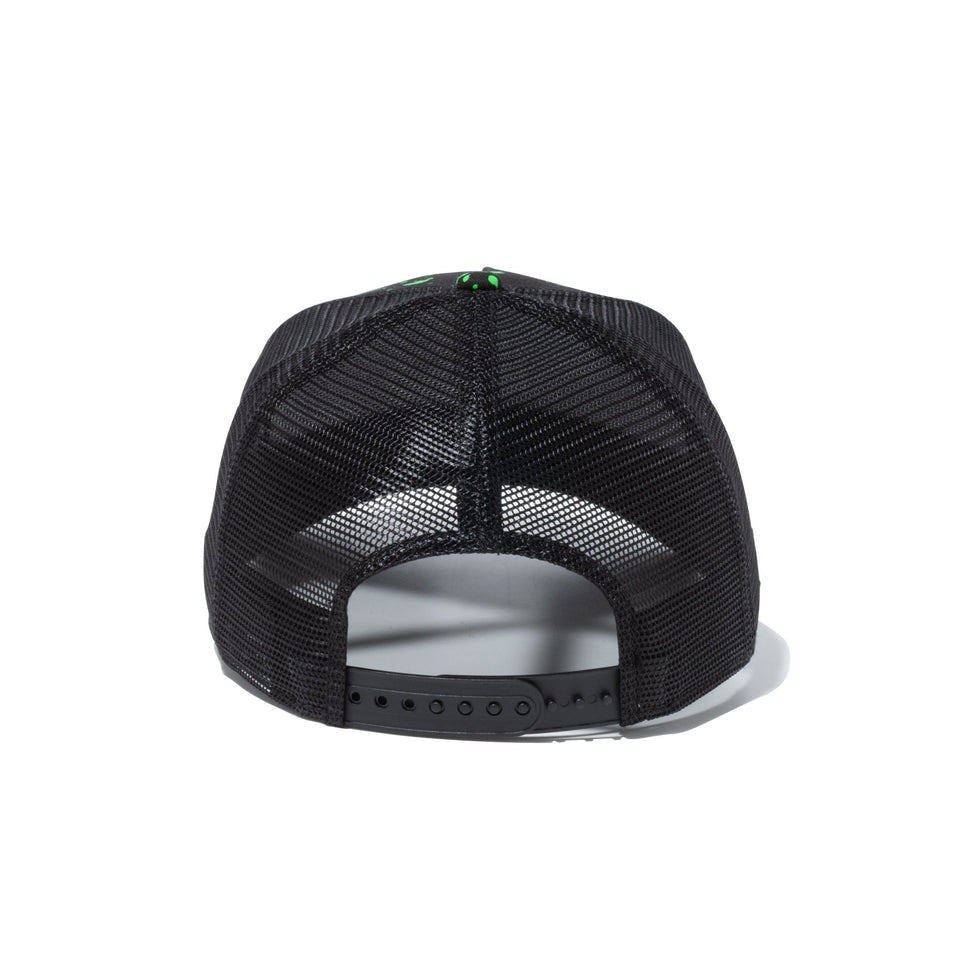 【ゴルフ】 9FORTY A-Frame トラッカー Splash Print スプラッシュペイント ブラック × スノーホワイト - 13517926-OSFM | NEW ERA ニューエラ公式オンラインストア