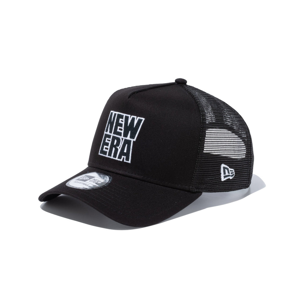 9FORTY A-Frame トラッカー Square NEW ERA スクエアニューエラ ブラック - 13515888-OSFM | NEW ERA ニューエラ公式オンラインストア