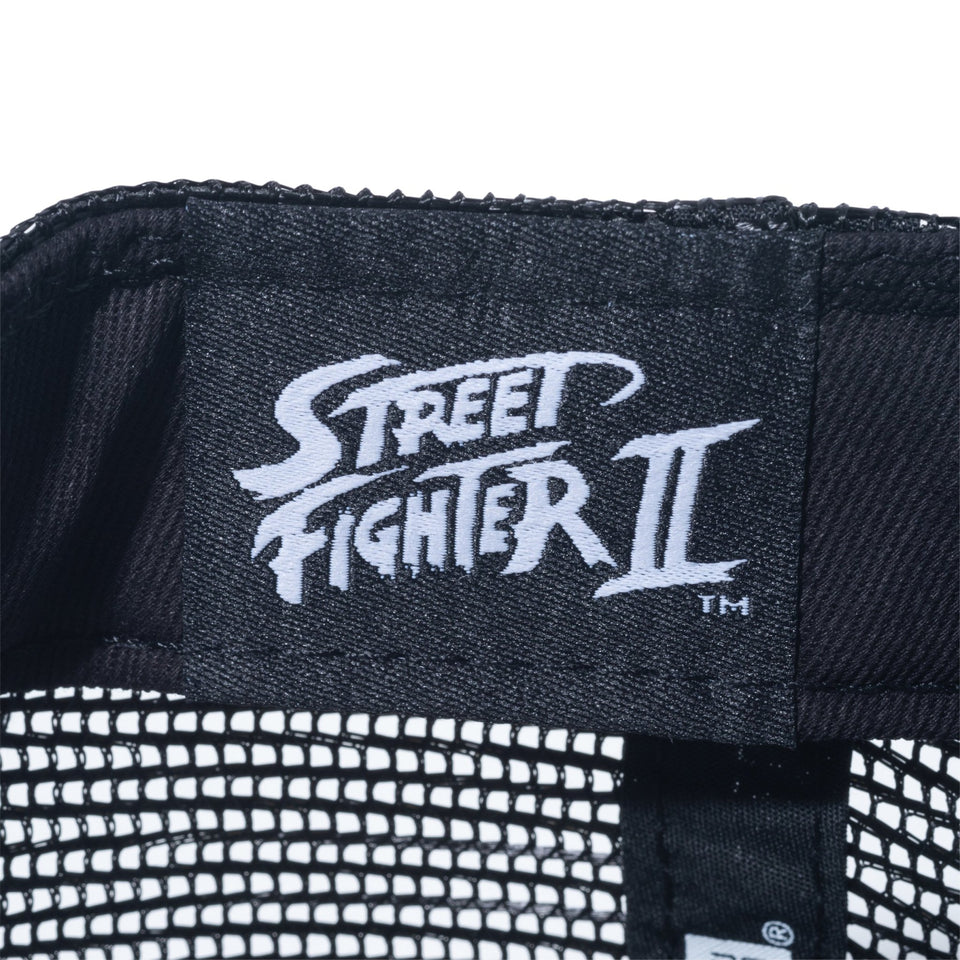 9FORTY A-Frame トラッカー STREET FIGHTER II ストリートファイターII プレイヤーセレクト ホワイト/ブラック - 14125285-OSFM | NEW ERA ニューエラ公式オンラインストア