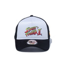 9FORTY A-Frame トラッカー STREET FIGHTER II ストリートファイターII タイトルロゴ ホワイト/ブラック - 14125286-OSFM | NEW ERA ニューエラ公式オンラインストア