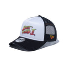 9FORTY A-Frame トラッカー STREET FIGHTER II ストリートファイターII タイトルロゴ ホワイト/ブラック - 14125286-OSFM | NEW ERA ニューエラ公式オンラインストア