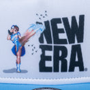 9FORTY A-Frame トラッカー STREET FIGHTER II ストリートファイターII 春麗 ホワイト/スカイブルー - 14125288-OSFM | NEW ERA ニューエラ公式オンラインストア