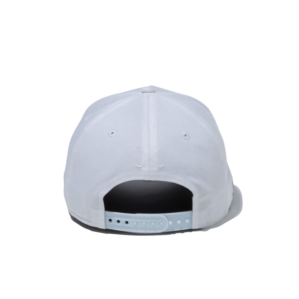【ゴルフ】 9FORTY A-Frame Stretch Cotton Washable ストレッチコットン ウォッシャブル アーチロゴ ホワイト × スノーホワイト/ミッドナイトネイビー - 13517966-OSFM | NEW ERA ニューエラ公式オンラインストア