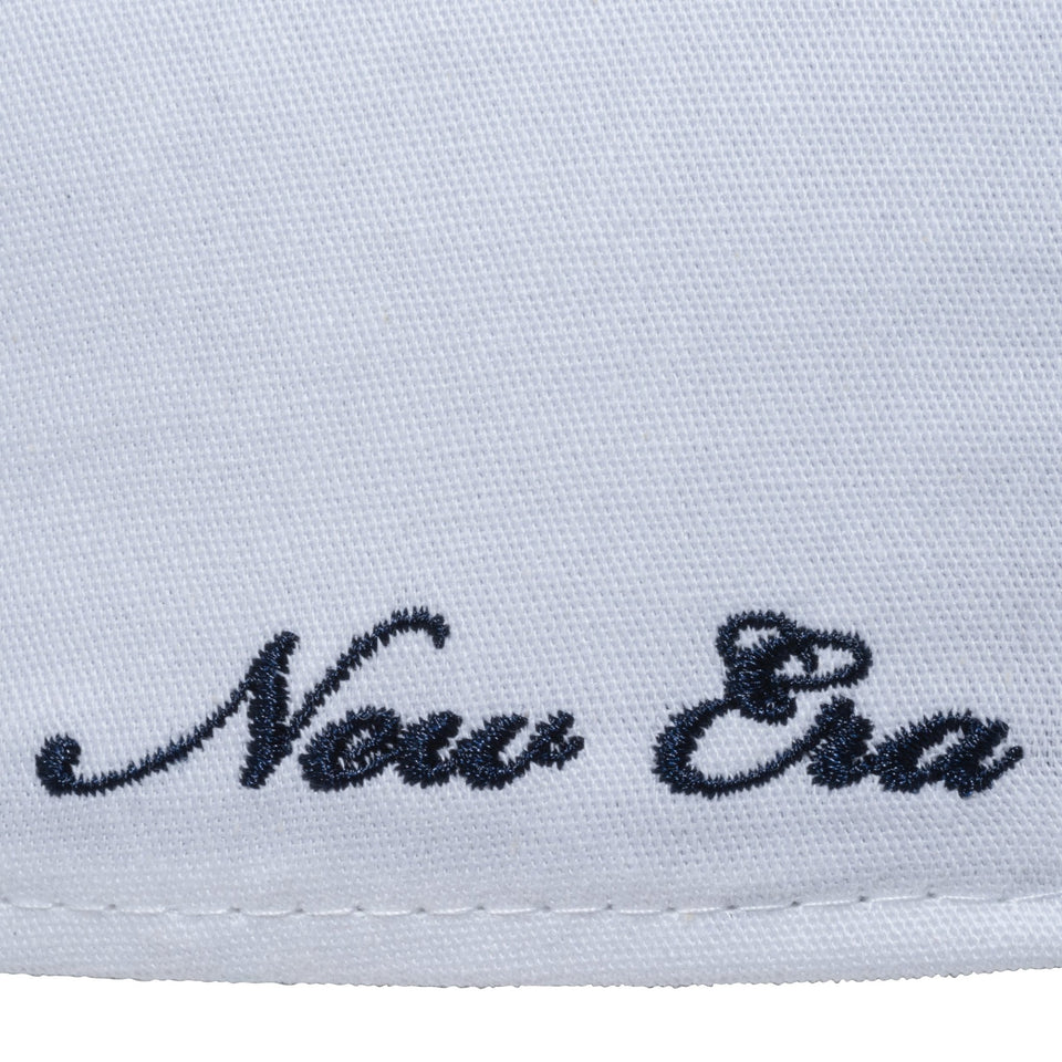 【ゴルフ】 9FORTY A-Frame Stretch Cotton Washable ストレッチコットン ウォッシャブル アーチロゴ ホワイト × スノーホワイト/ミッドナイトネイビー - 13517966-OSFM | NEW ERA ニューエラ公式オンラインストア