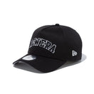 【ゴルフ】 9FORTY A-Frame Stretch Cotton Washable ストレッチコットン ウォッシャブル アーチロゴ ブラック × ブラック/スノーホワイト - 13517969-OSFM | NEW ERA ニューエラ公式オンラインストア