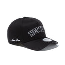 【ゴルフ】 9FORTY A-Frame Stretch Cotton Washable ストレッチコットン ウォッシャブル アーチロゴ ブラック × ブラック/スノーホワイト - 13517969-OSFM | NEW ERA ニューエラ公式オンラインストア