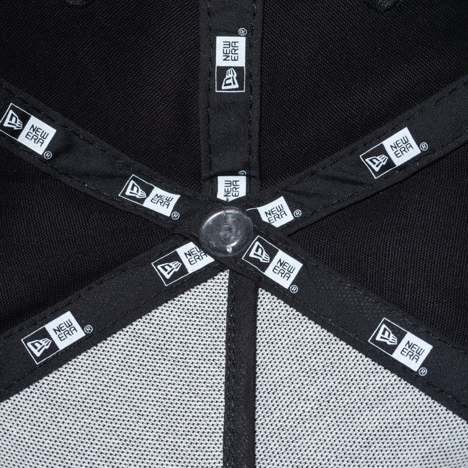 【ゴルフ】 9FORTY A-Frame Stretch Cotton Washable ストレッチコットン ウォッシャブル アーチロゴ ブラック × ブラック/スノーホワイト - 13517969-OSFM | NEW ERA ニューエラ公式オンラインストア