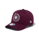 【ゴルフ】 9FORTY A-Frame Stretch Cotton Washable サークルロゴ マルーン - 13762970-OSFM | NEW ERA ニューエラ公式オンラインストア
