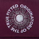 【ゴルフ】 9FORTY A-Frame Stretch Cotton Washable サークルロゴ マルーン - 13762970-OSFM | NEW ERA ニューエラ公式オンラインストア