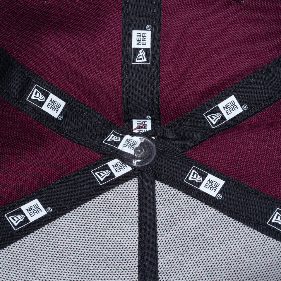 【ゴルフ】 9FORTY A-Frame Stretch Cotton Washable サークルロゴ マルーン - 13762970-OSFM | NEW ERA ニューエラ公式オンラインストア