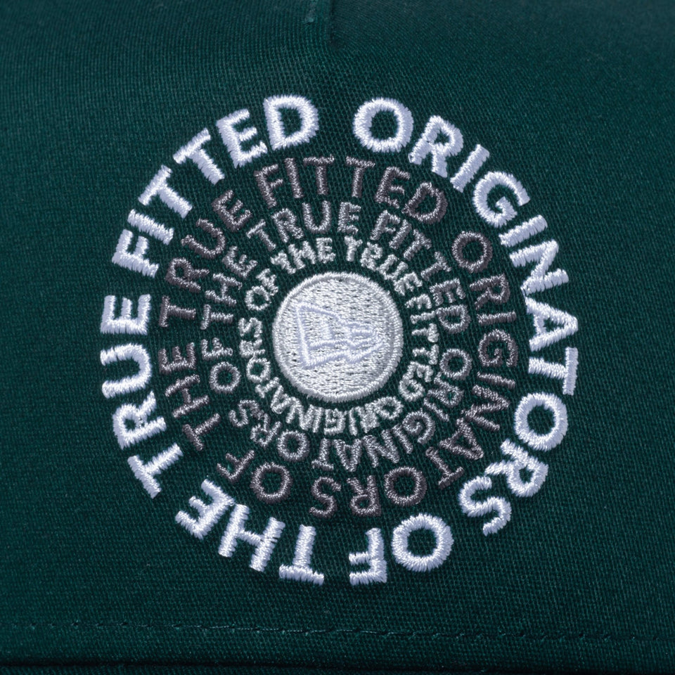 【ゴルフ】 9FORTY A-Frame Stretch Cotton Washable サークルロゴ ダークグリーン - 13762971-OSFM | NEW ERA ニューエラ公式オンラインストア