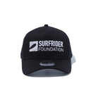 9FORTY A-Frame トラッカー SURFRIDER FOUNDATION ブラック - 12556442-OSFM | NEW ERA ニューエラ公式オンラインストア