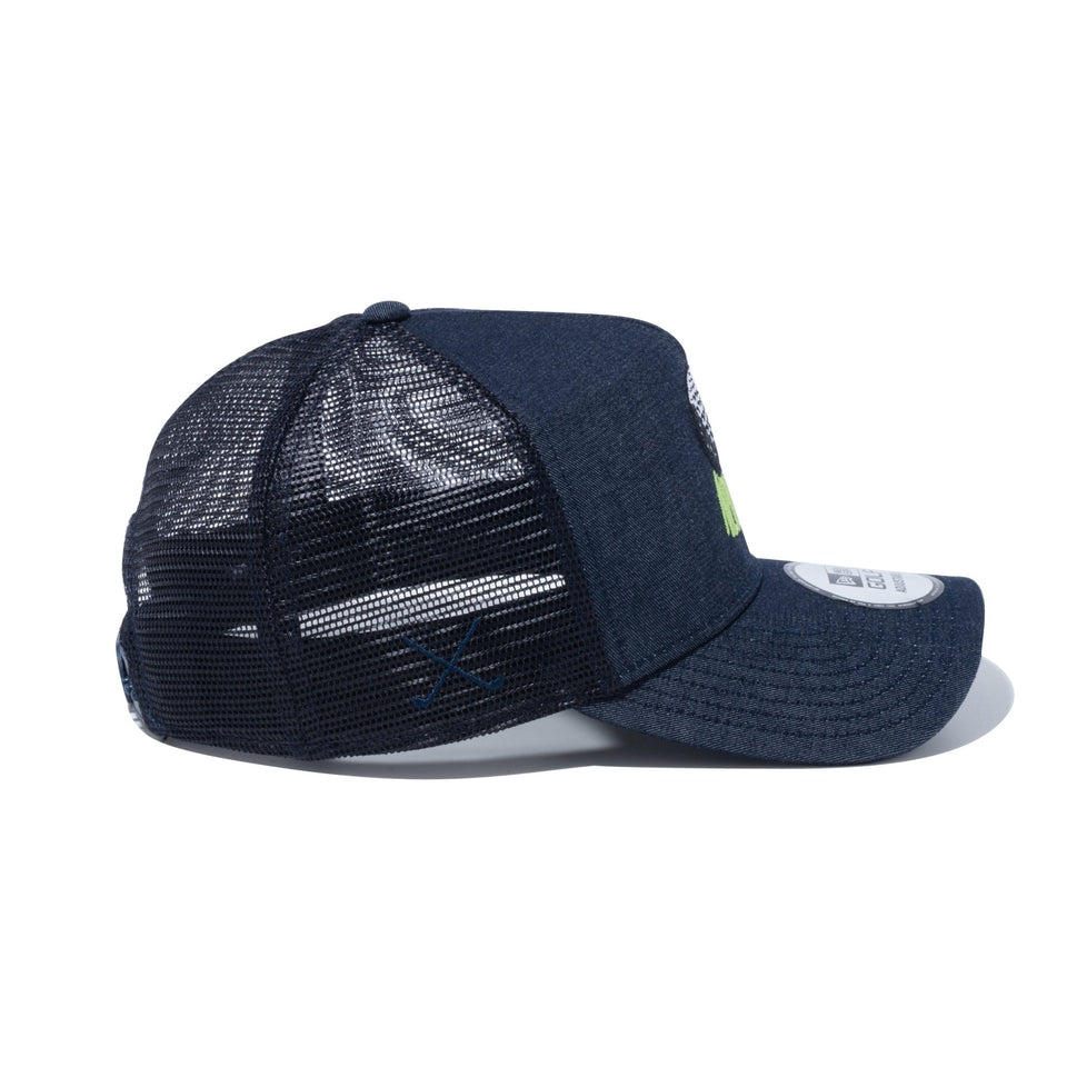 【ゴルフ】9FORTY A-Frame トラッカー Sustainable Denim ネイビー - 14109222-OSFM | NEW ERA ニューエラ公式オンラインストア