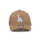 9FORTY A-Frame トラッカー Typewriter タイプライター ロサンゼルス・ドジャース ベージュ - 13515918-OSFM | NEW ERA ニューエラ公式オンラインストア