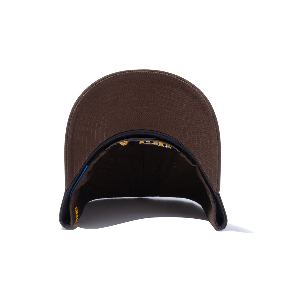 9FORTY A-Frame UCLA アーチ Bロゴ ウォルナット × メリットゴールド スノーホワイト - 13529462-OSFM | NEW ERA ニューエラ公式オンラインストア