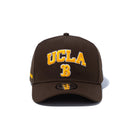 9FORTY A-Frame UCLA アーチ Bロゴ ウォルナット × メリットゴールド スノーホワイト - 13529462-OSFM | NEW ERA ニューエラ公式オンラインストア