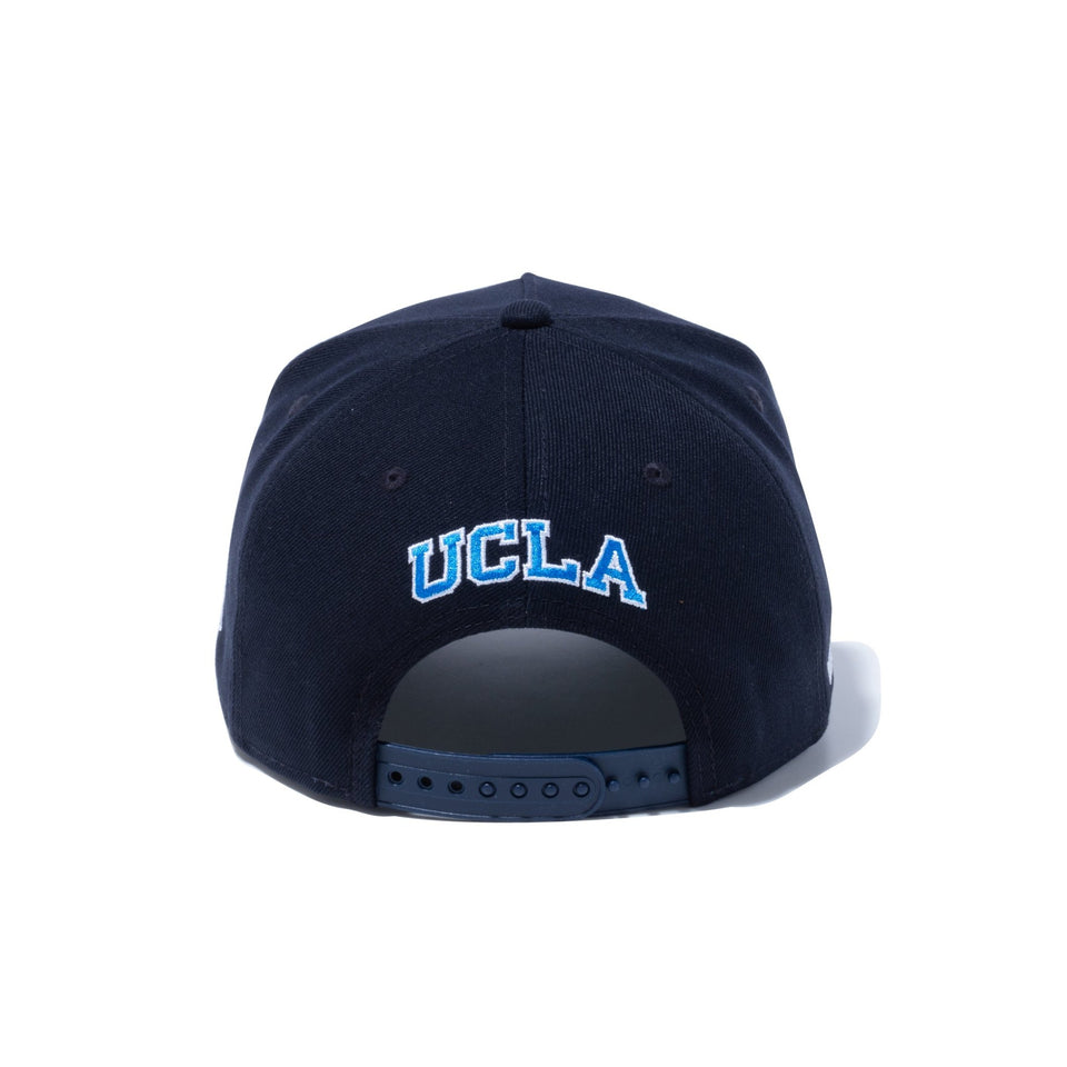 9FORTY A-Frame UCLA アーチ Bロゴ ネイビー × マリンブルー スノーホワイト - 13529463-OSFM | NEW ERA ニューエラ公式オンラインストア
